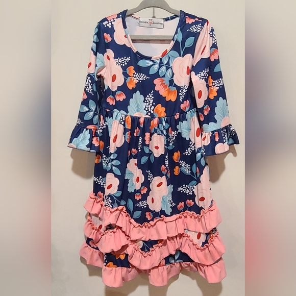 Adorable Sweetness Other - Boutique floral ruffled dress, size 3